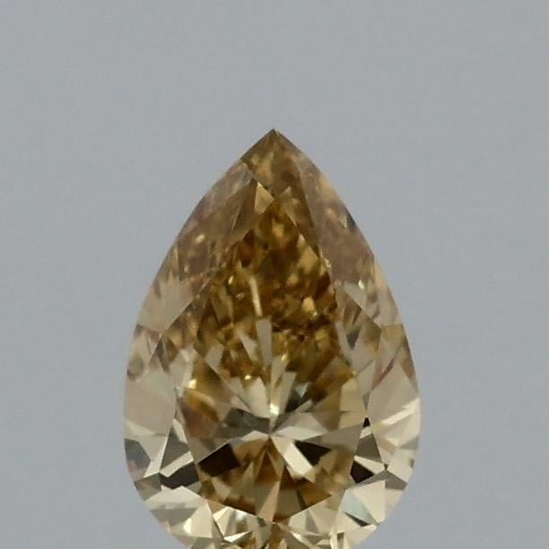 0.34 Ct. Fancy Intense Yellow Pear Lab Grown Diamond