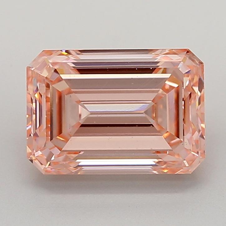 4.00 Ct. Fancy Intense  Pink Emerald Lab Grown Diamond