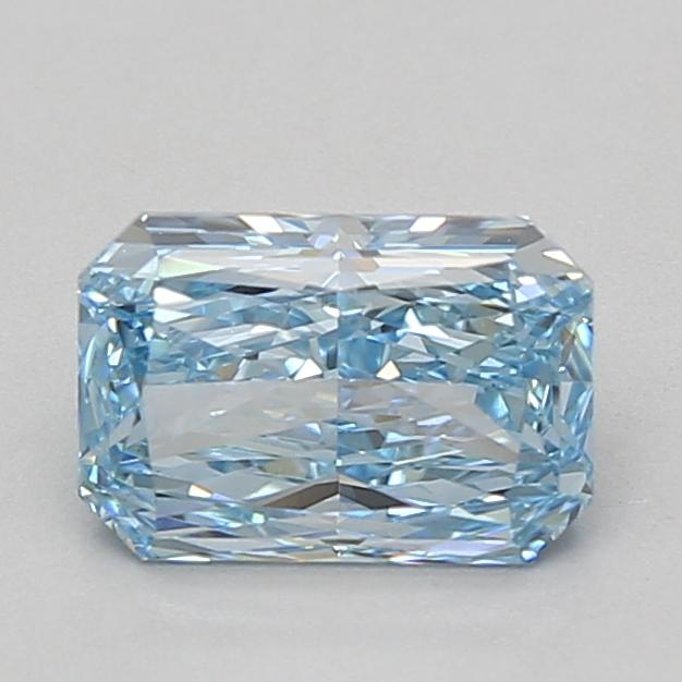 1.59 Ct. Fancy Vivid Blue Radiant Lab Grown Diamond