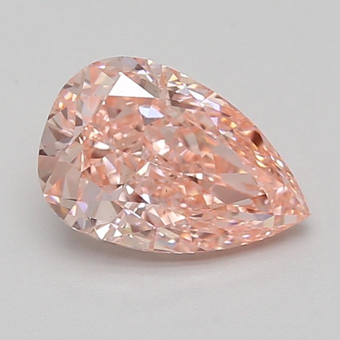 1.84 Ct. Fancy Vivid Pink Pear Lab Grown Diamond