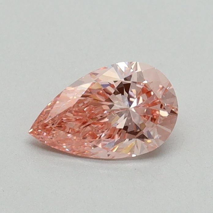 0.42 Ct. Fancy Vivid Pink Pear Lab Grown Diamond