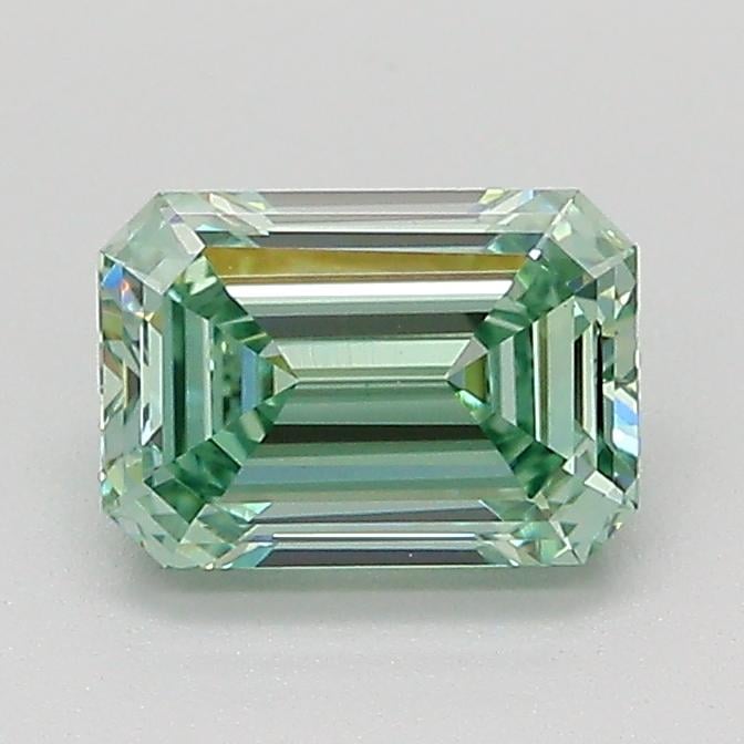 1.02 Ct. Fancy Green Emerald Lab Grown Diamond