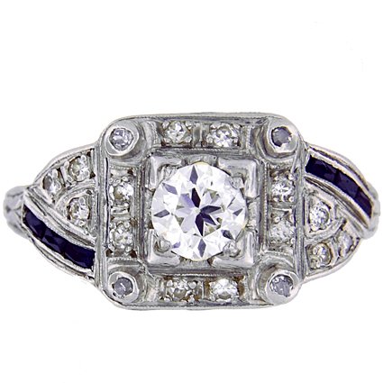 Art Deco Diamond Vintage Ring