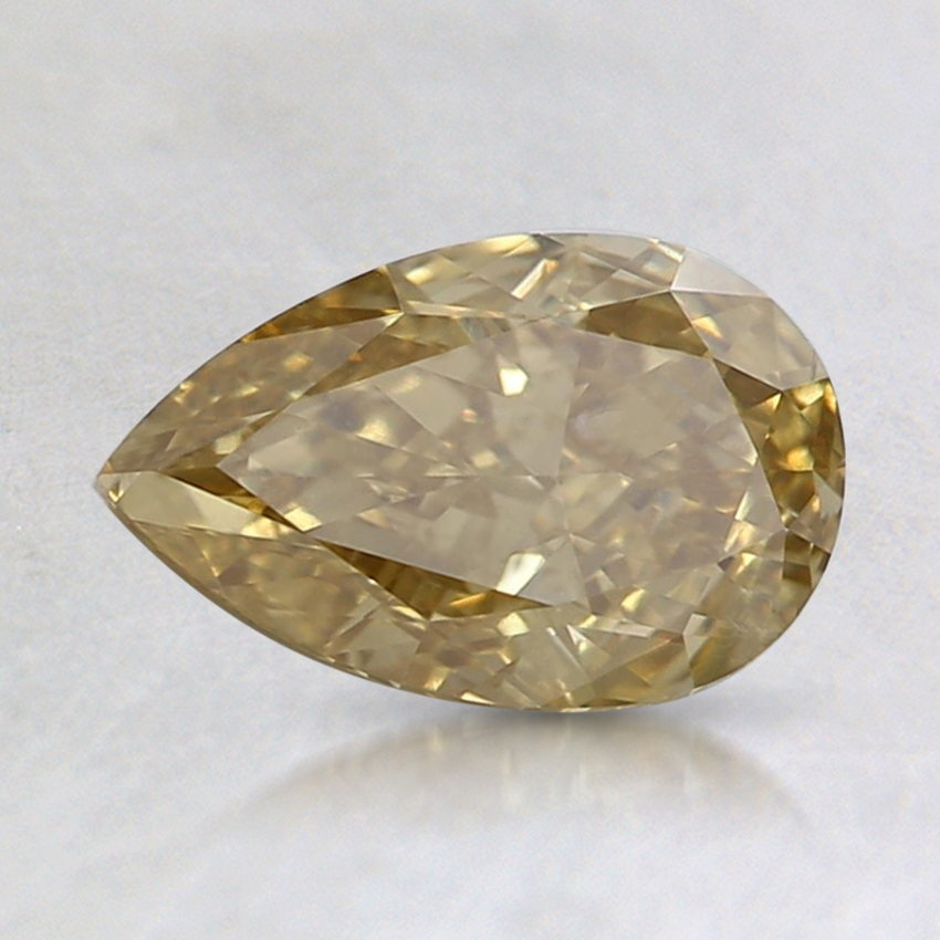 1.01 Ct. Fancy Brownish Yellow Pear Diamond