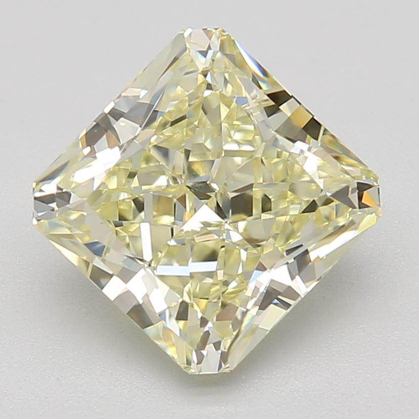 2.30 Ct. Fancy Light Yellow Radiant Diamond