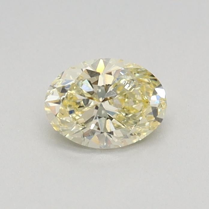 0.31 Ct. Light Yellow Oval Lab Grown Diamond