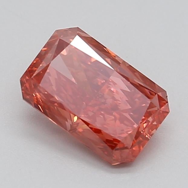 1.06 Ct. Fancy Vivid  Pink Radiant Lab Grown Diamond