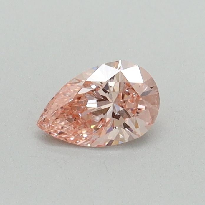 0.30 Ct. Fancy Vivid Pink Pear Lab Grown Diamond