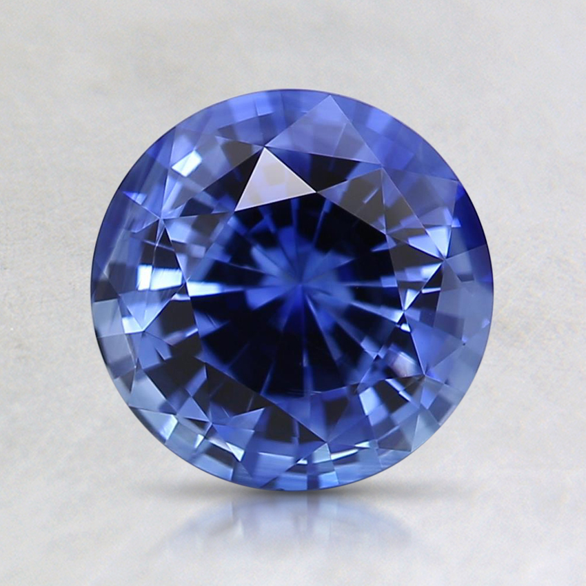 7.4mm Premium Blue Round Sapphire