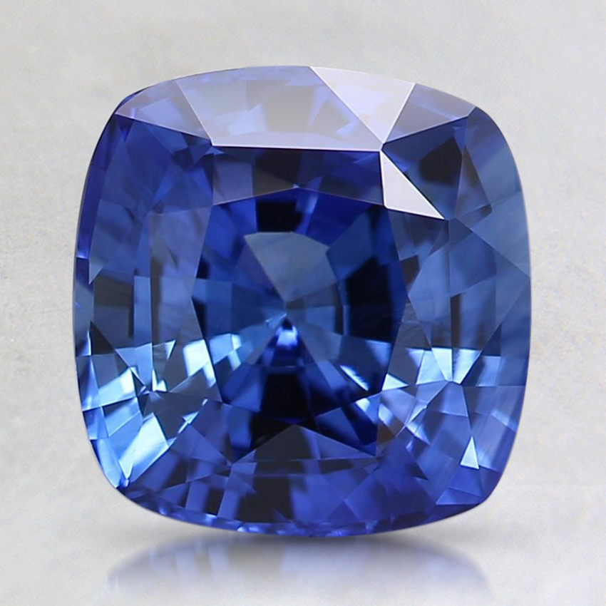 8.1x8mm Premium Blue Cushion Sapphire