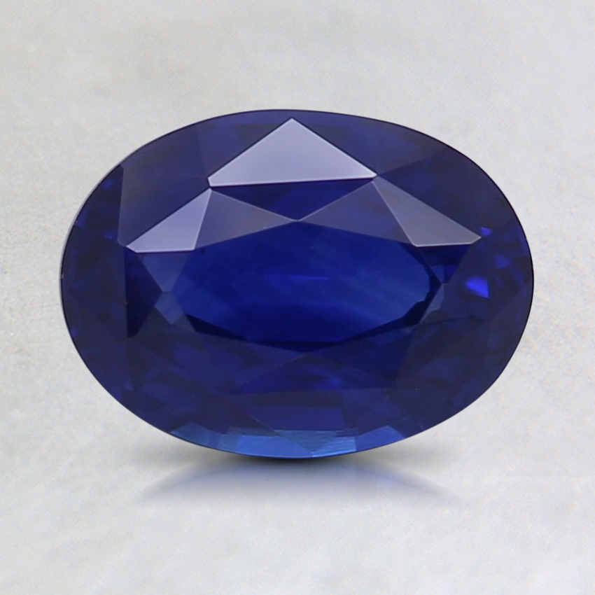 8.1x6mm Super Premium Blue Oval Sapphire
