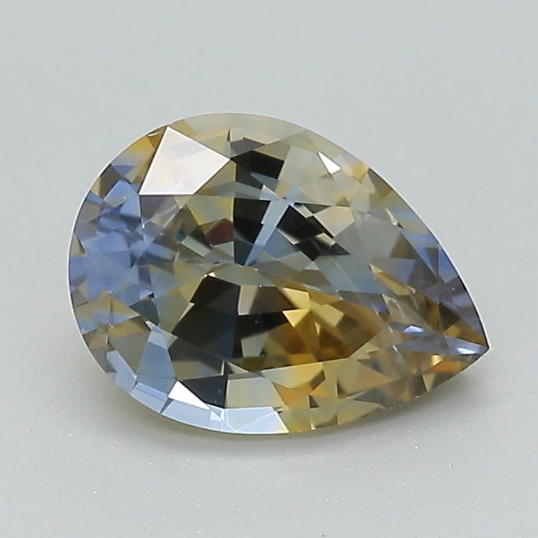 8.7x5.4mm Bi-Color Pear Sapphire