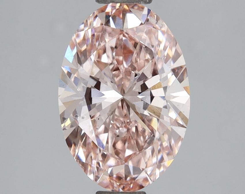 2.00 Ct. Fancy Intense Pink Oval Lab Grown Diamond