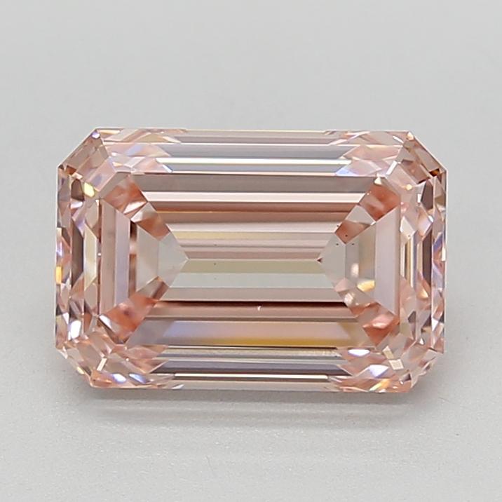 3.22 Ct. Fancy Intense  Pink Emerald Lab Grown Diamond