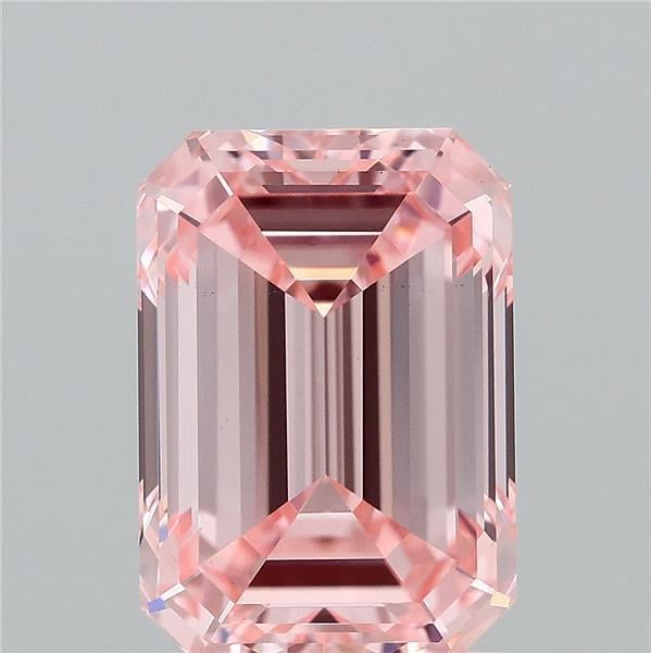 2.04 Ct. Fancy Intense Pink Emerald Lab Grown Diamond