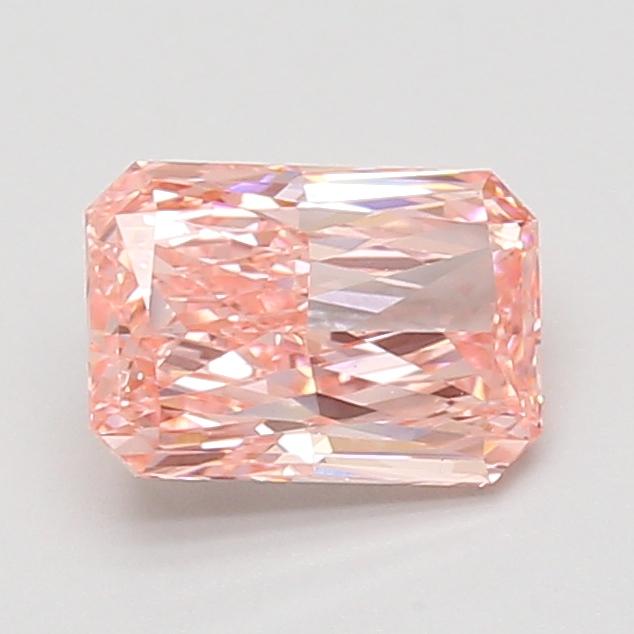 1.44 Ct. Fancy Vivid Pink Radiant Lab Grown Diamond