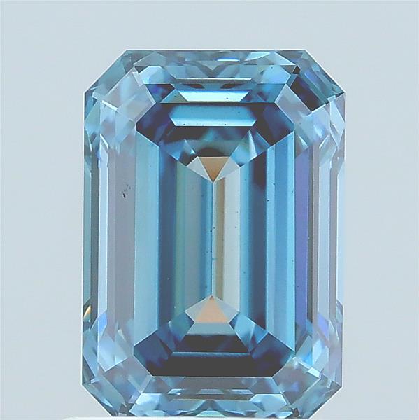 1.34 Ct. Fancy Deep Blue Emerald Lab Grown Diamond