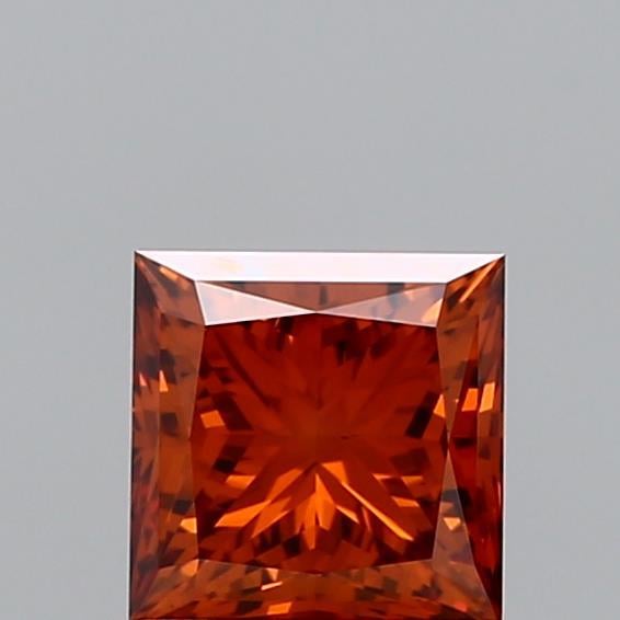 1.00 Ct. Fancy Orange Princess Lab Grown Diamond