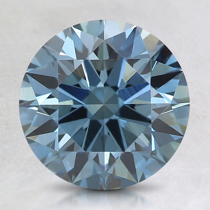 2.09 Ct. Fancy Deep Blue Round Lab Grown Diamond
