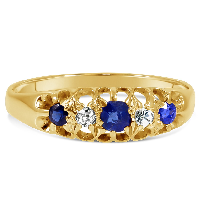 Victorian Sapphire Vintage Ring