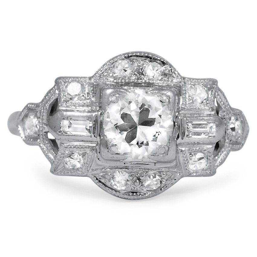 Art Deco Diamond Vintage Ring