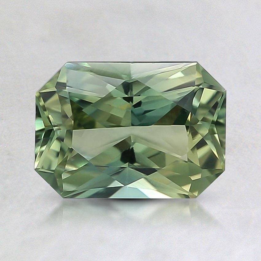 7.4x5.4mm Teal Radiant Sapphire
