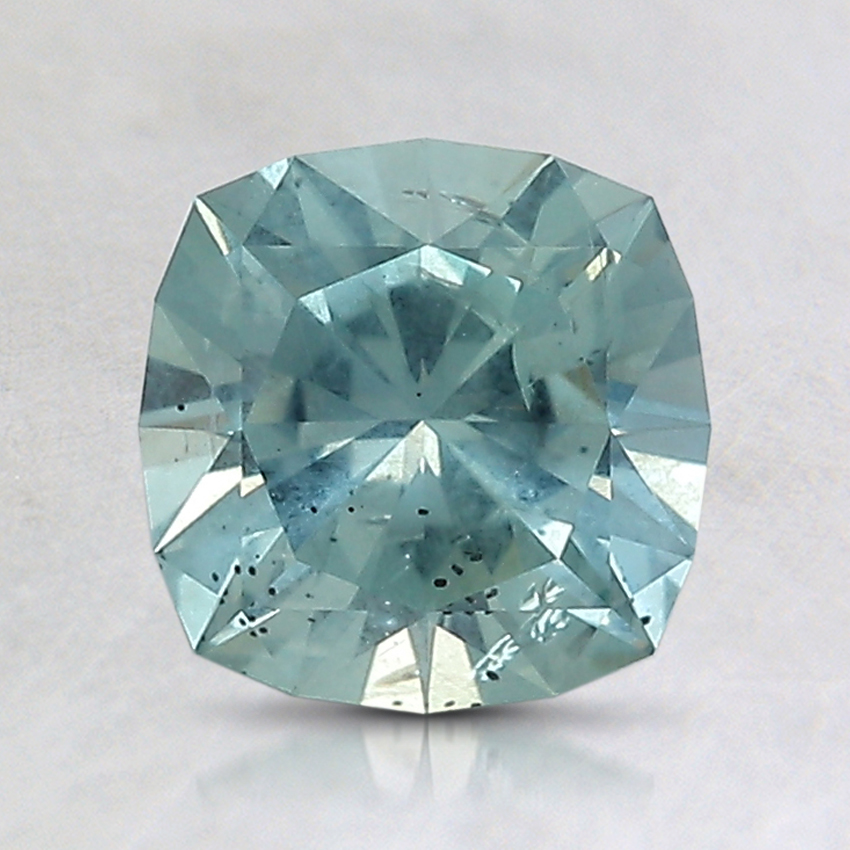 6.9x6.8mm Unheated Blue Cushion Montana Sapphire
