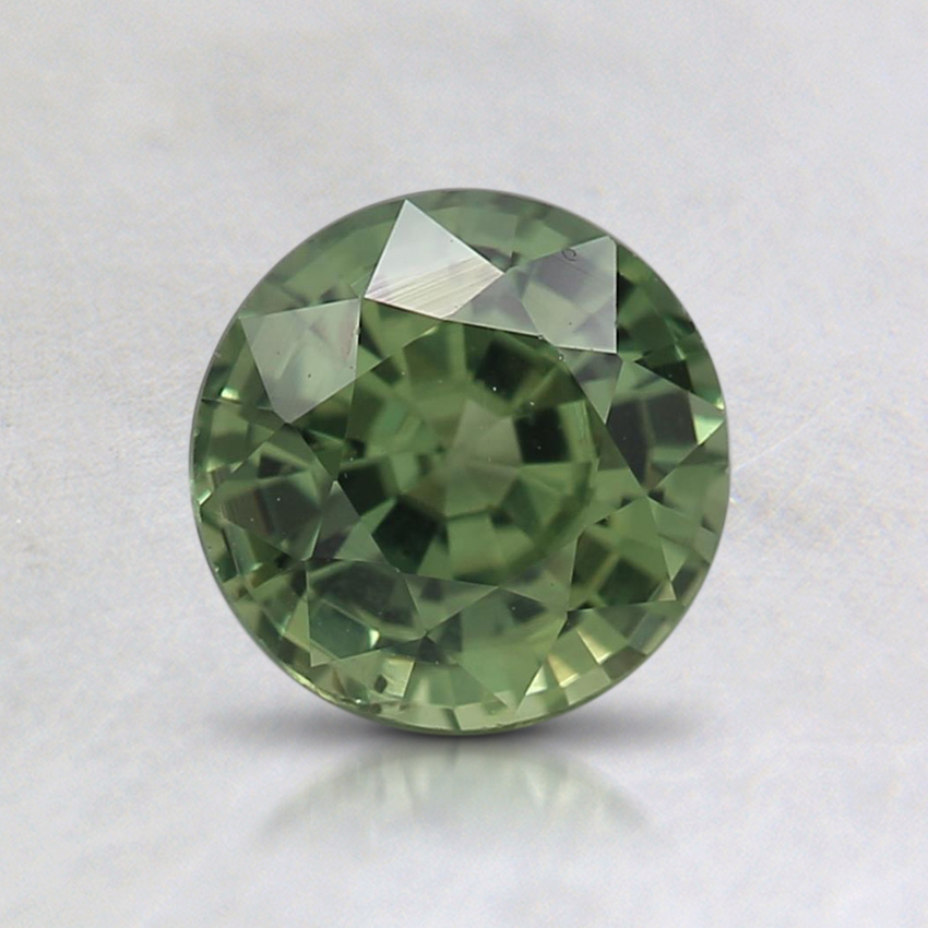 6mm Green Round Sapphire