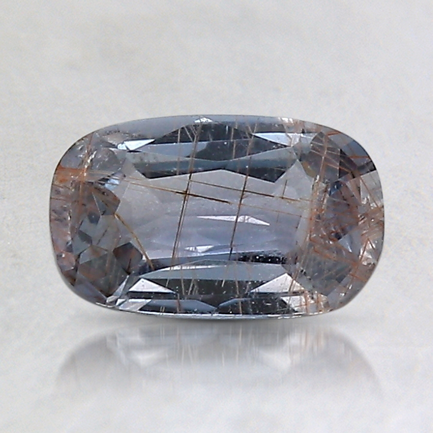 7.9x4.8mm Unheated Purple Cushion Tanzanian Sapphire