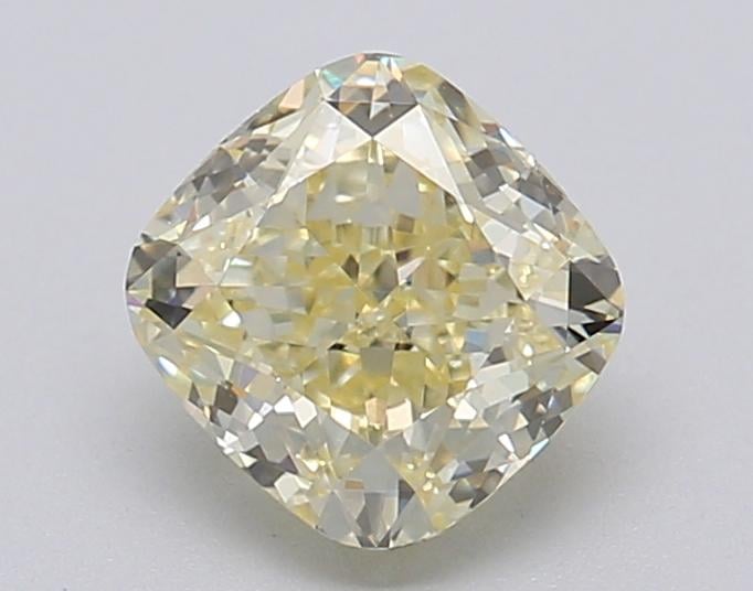 1.04 Ct. Fancy Yellow Cushion Lab Grown Diamond