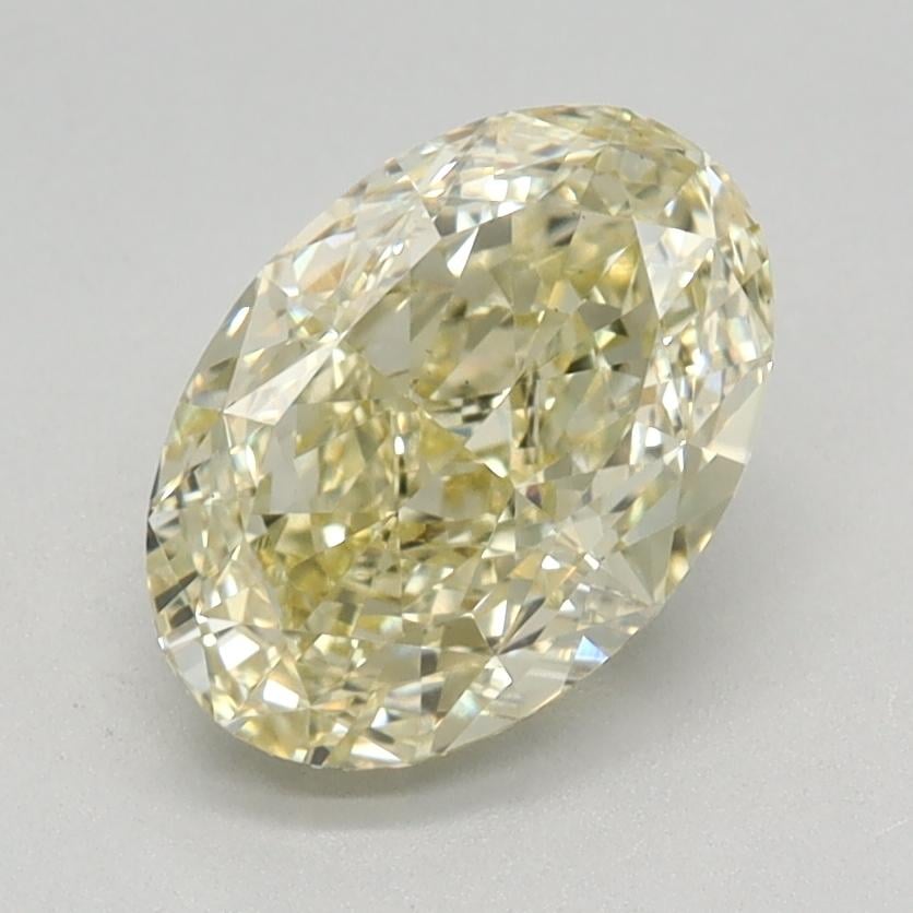 1.45 Ct. Fancy Yellow Oval Lab Grown Diamond