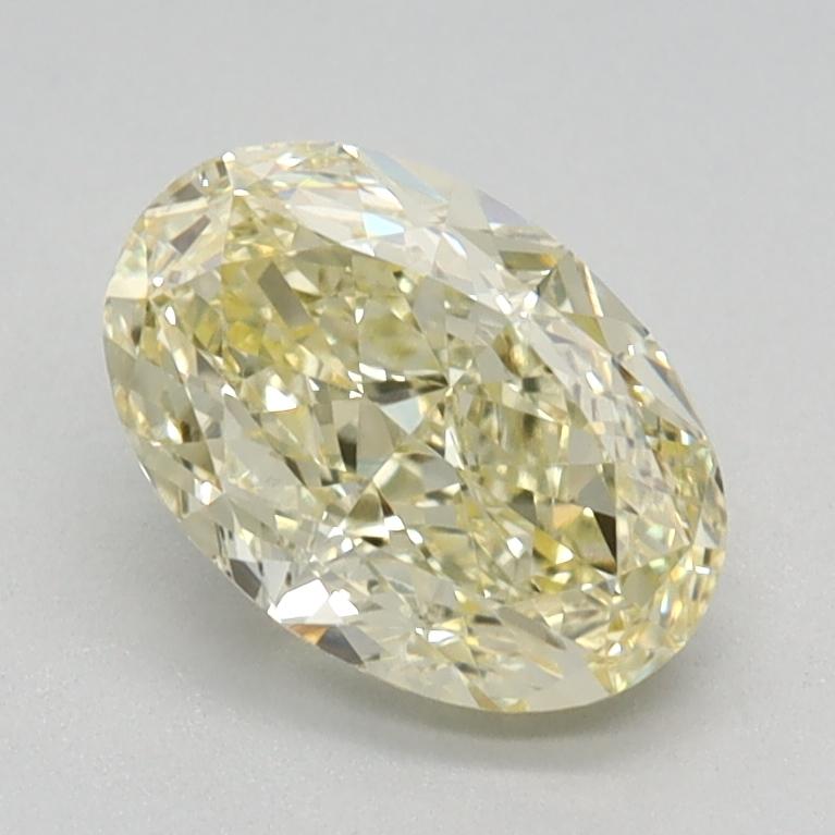 1.13 Ct. Fancy Yellow Oval Lab Grown Diamond