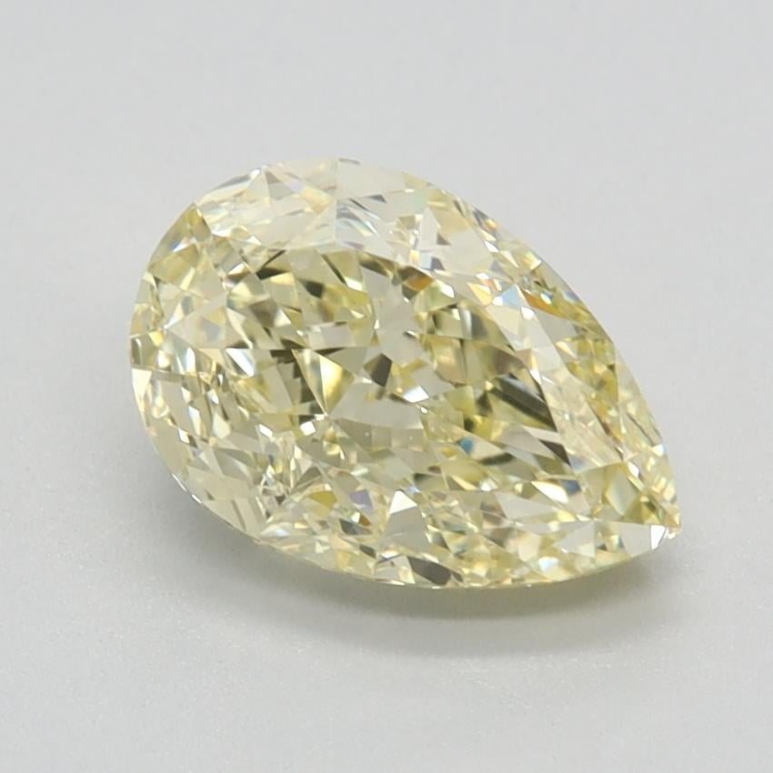 1.53 Ct. Fancy Intense Yellow Pear Lab Grown Diamond