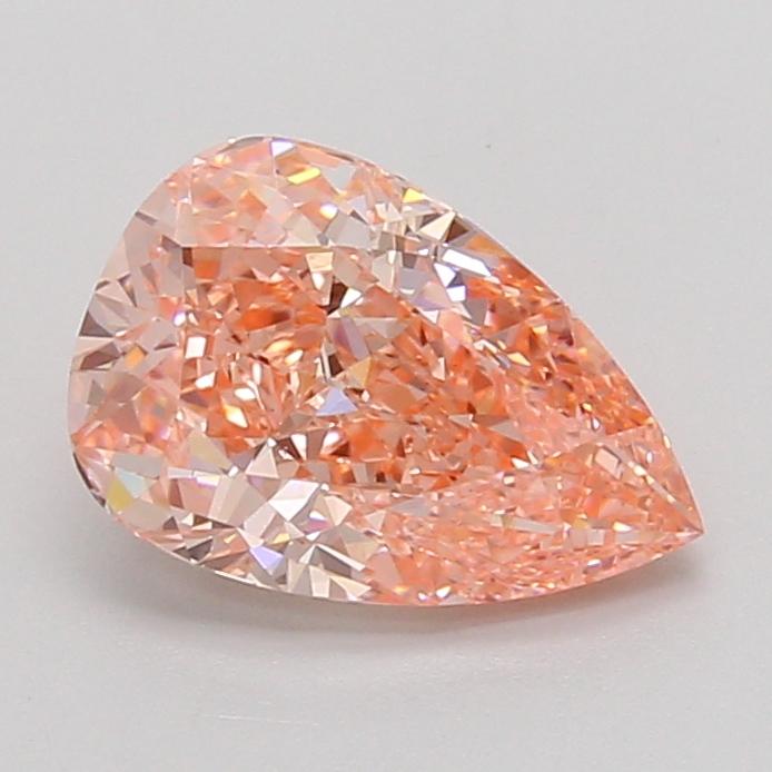 2.06 Ct. Fancy Vivid Pink Pear Lab Grown Diamond