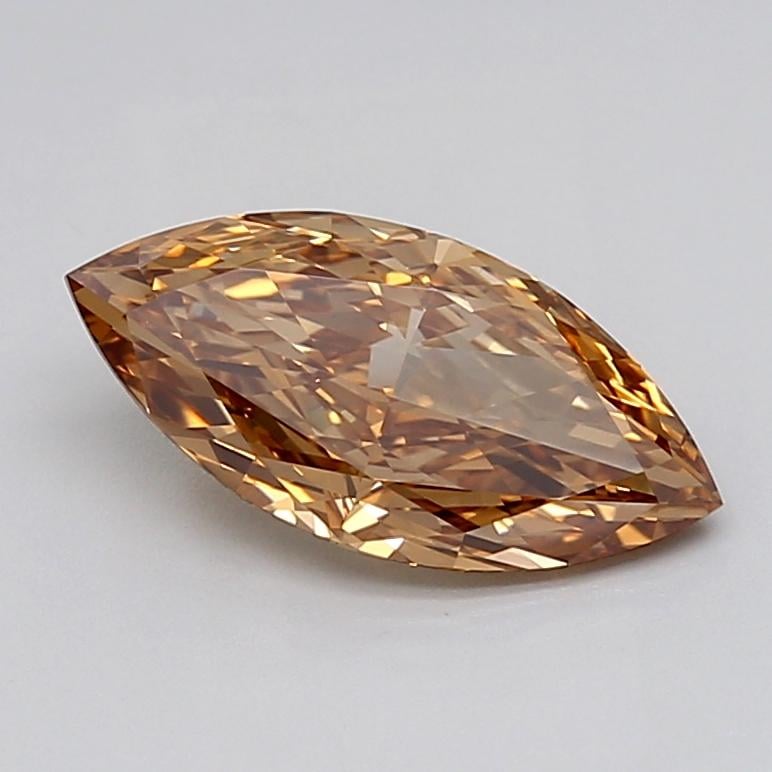 2.02 Ct. Light  Brown Marquise Lab Grown Diamond