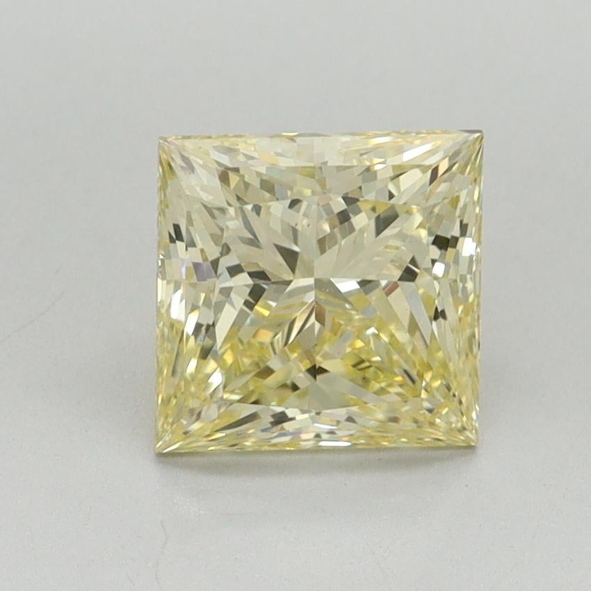1.59 Ct. Fancy Yellow Princess Lab Grown Diamond