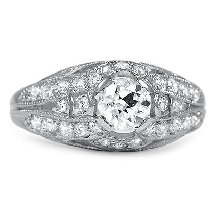 Art Deco Diamond Vintage Ring