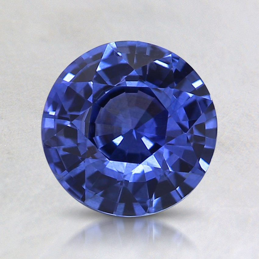 6.9mm Purple Round Sapphire