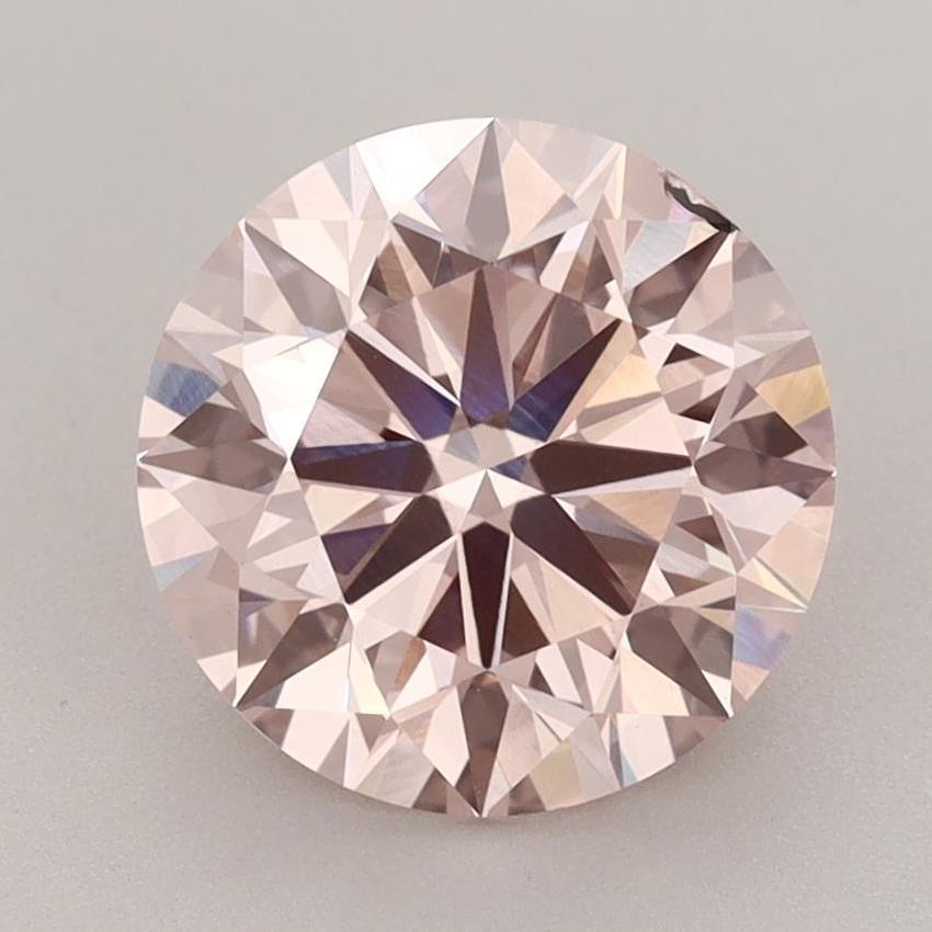 3.00 Ct. Fancy Intense Pink Round Lab Grown Diamond