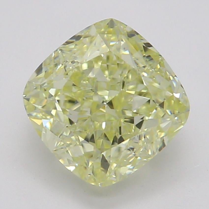 1.01 Ct. Fancy Light Yellow Cushion Diamond