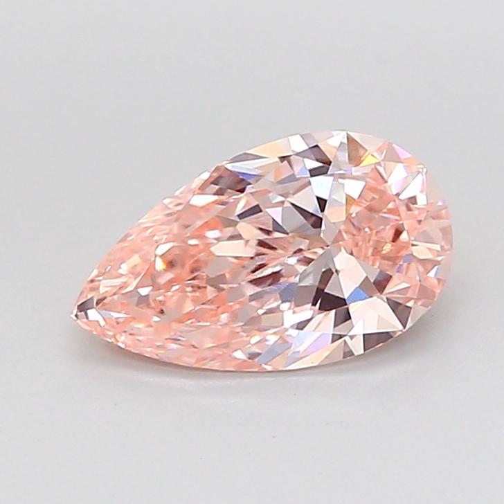 1.14 Ct. Fancy Intense  Pink Pear Lab Grown Diamond