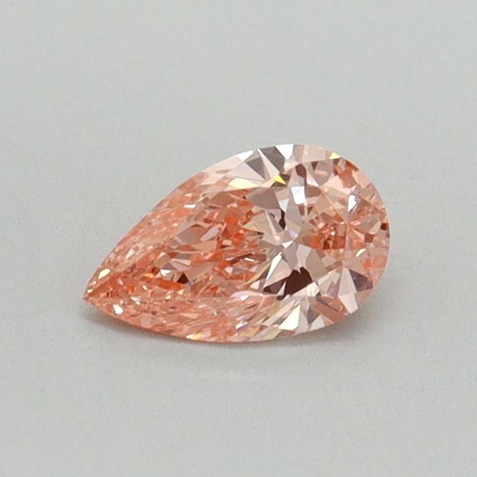 0.30 Ct. Fancy Vivid Pink Pear Lab Grown Diamond