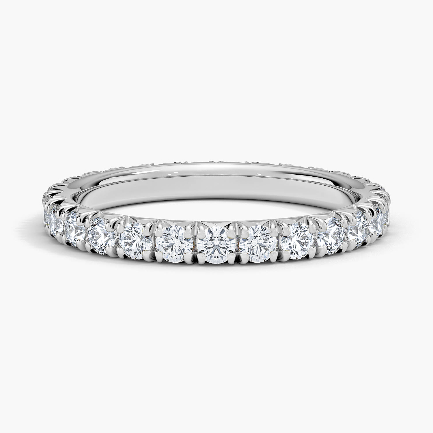 Rose gold diamond engagement ring with surprise diamond details
