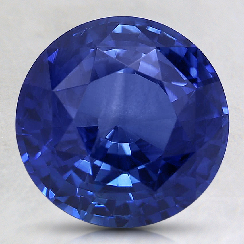 8.9mm Premium Blue Round Sapphire