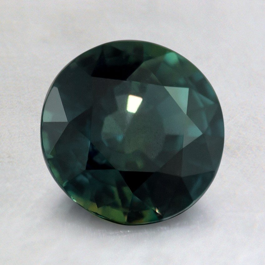 7mm Premium Teal Round Sapphire