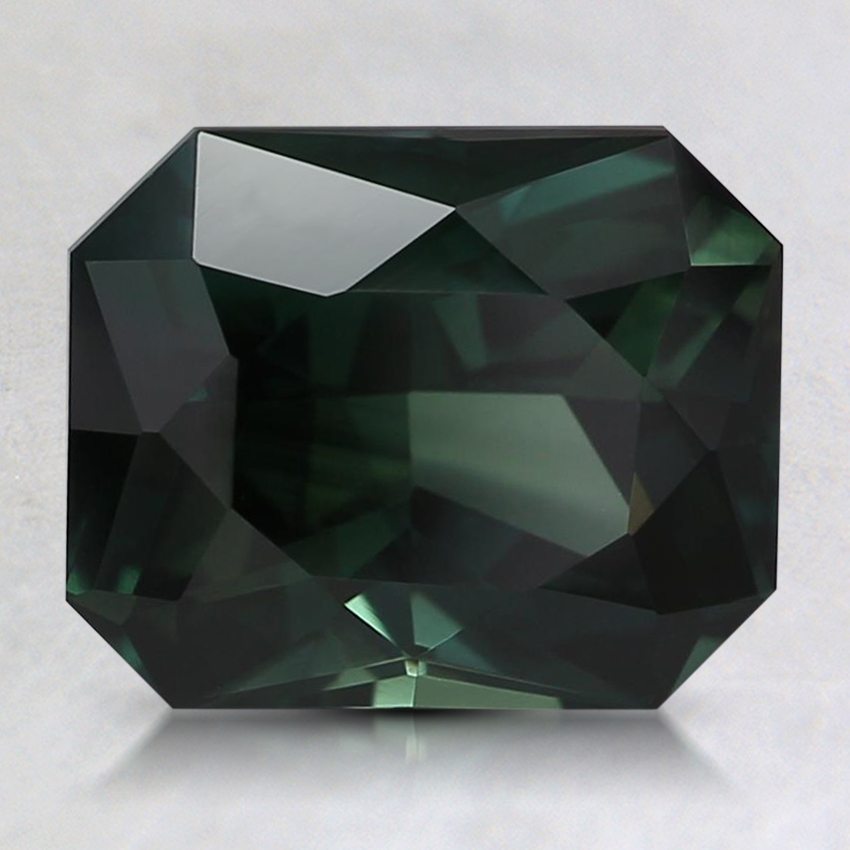 8.6x7.1mm Premium Teal Radiant Sapphire