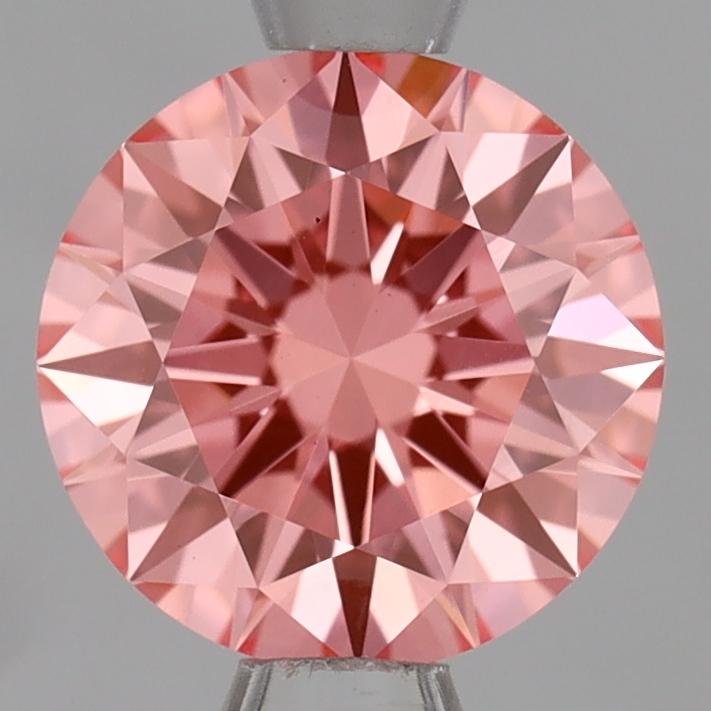 1.05 Ct. Fancy Vivid Pink Round Lab Grown Diamond