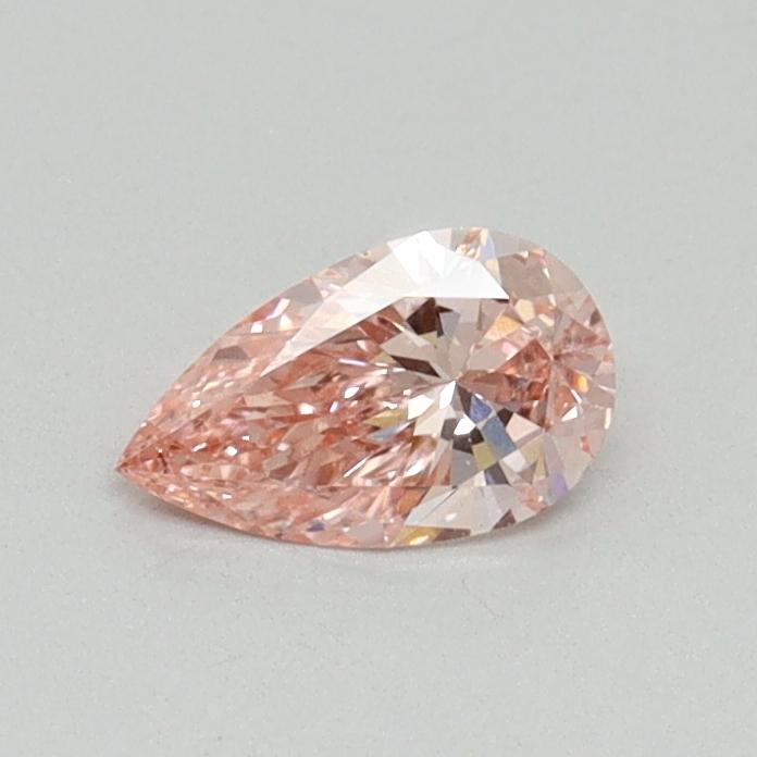 0.31 Ct. Fancy Vivid Pink Pear Lab Grown Diamond