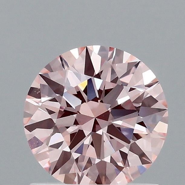 1.02 Ct. Fancy Intense Pink Round Lab Grown Diamond