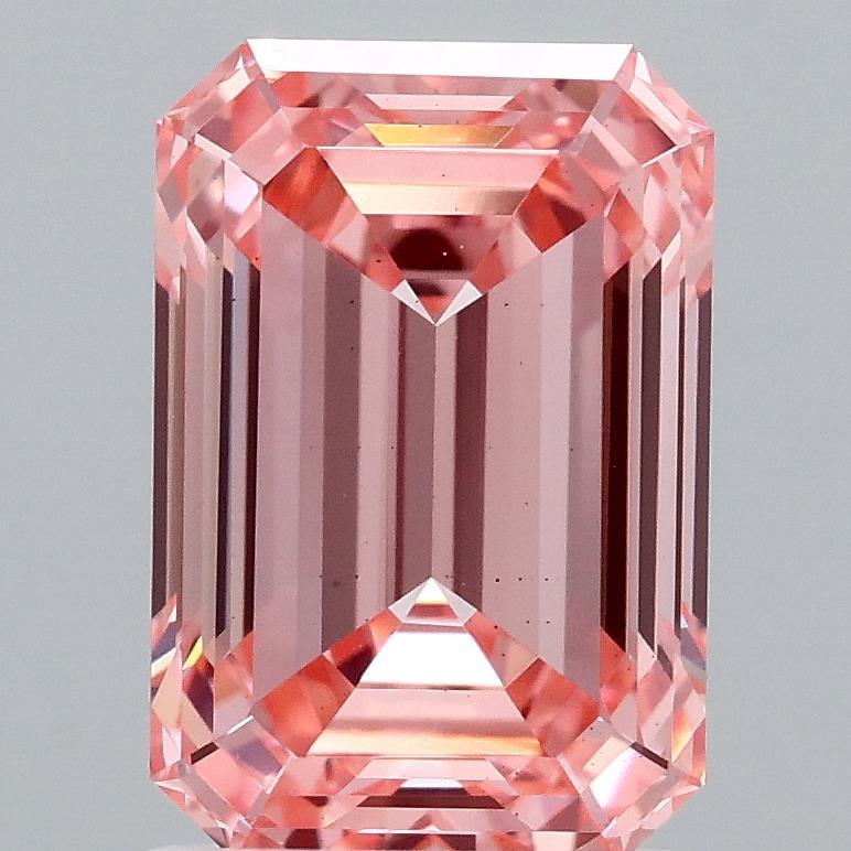 2.18 Ct. Fancy Vivid Pink Emerald Lab Grown Diamond
